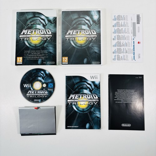 Wii metroid prime trilogy - metroid,