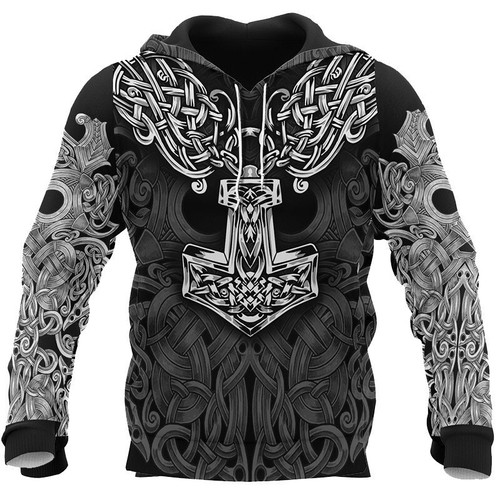 Hoodie hammer wikinger - hoodie,