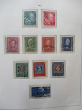 Sammlung Deutschland 1949 -  1973 - Leuchtturm-Vordruckalbum - gestempelt komple