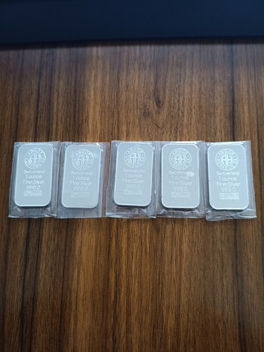 999er silber 5mal unze - unze, /