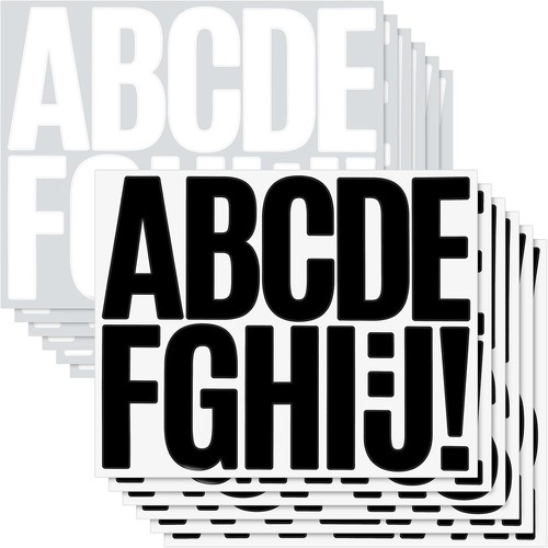 Blatt buchstaben sticker - 12,