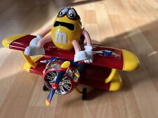 M&Ms Flugzeug Spender Erdnüsse Schokolinsen Kaugummi Spardose Bunt