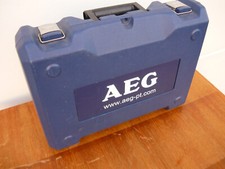 Original AEG Koffer Leerkoffer BS 12X für AEG Akkuschrauber. Kaum gebraucht.
