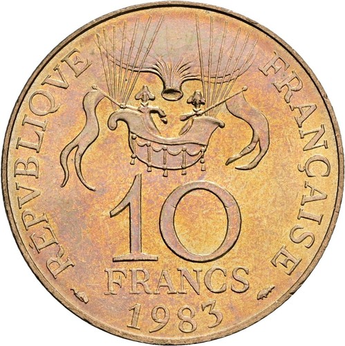 Frankreich francs 1983 - frankreich,, 10