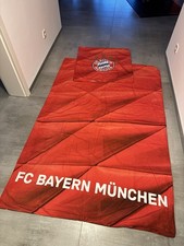 FC Bayern München Bettwäsche 135x200cm, Kissen 80x80cm Neuwertig Wendebettwäsche