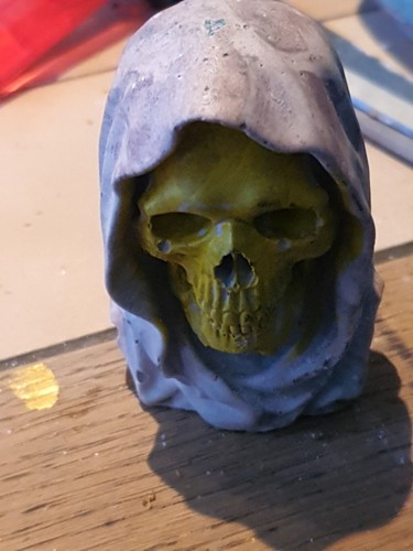 Keramik skulptur totenschädel - keramik,