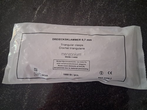 Dreiecksklammer menzanium - dreiecksklammer,