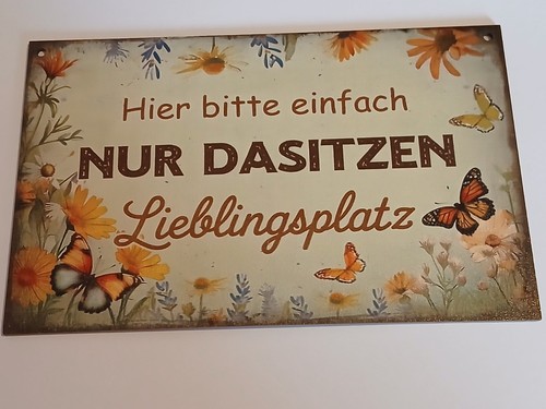 Holzschild mit spruch neu - holzschild,