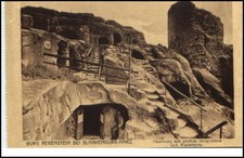 BLANKENBURG ~1910/20 Castle Burg Regenstein Wachturm alte Postkarte