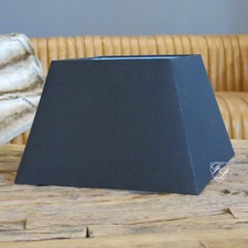 Lampenschirm schwarz shabby - lampenschirm,