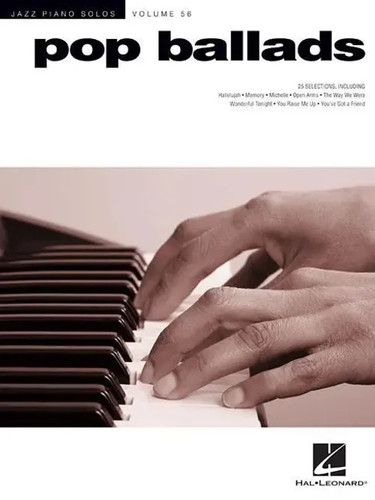 Pop ballads jazz piano solos - ballads,