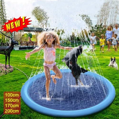 Hundepool sprinkler splash pad - hundepool,