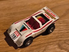 DARDA CAR RENNWAGEN WEISS NUMMER 19 DARDA MOTOR SERIE 10 GERMANY 70-80erJAHRE