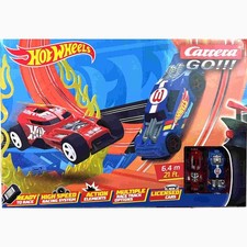 Carrera GO Hot Wheels Rennbahn 6,4 Meter Slotcar Rennspaß für Kinder & Erwachse