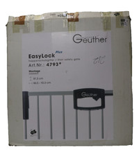 Geuther 4793+ Easylock Plus Türschutzgitter Passung: 84,5-92,5 Weiß