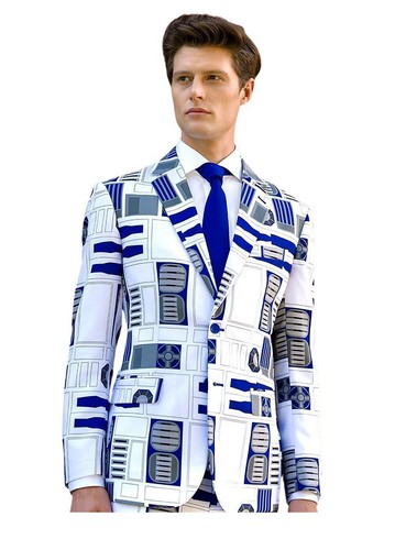 Jackett slim fit sakko - r2-d2,