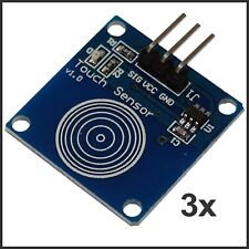 3x Digitaler Kapazitiver Touch Sensor TTP223B für Arduino Raspberry Pi 