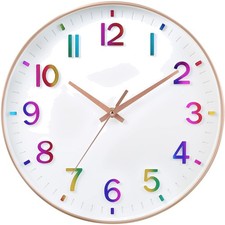 Funk Wanduhr 30cm, Lautlos