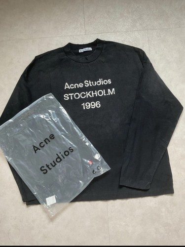 Acne studios faded - faded, black