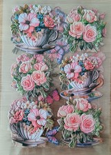 4x3D-RELIEF-STICKER,Basteln