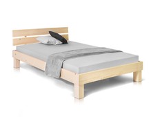 Singlebett bett massivholzbett - singlebett,