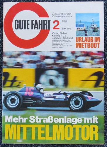 Gute fahrt mittelmotor - gute, 02/69