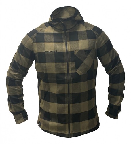 Fischer check shirt hoody im - check, shirt,