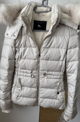 Damen winterjacke beige zara - winterjacke,