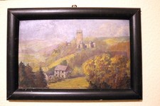 Landschaft mit Burg