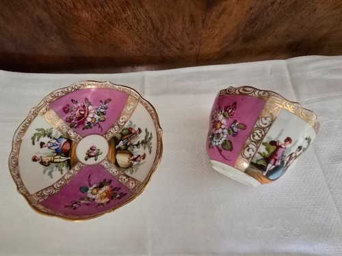 Meissen porzellan moccatasse - porzellan,