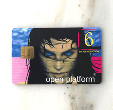 Schlüsselkarte Open Platform  Smartcard 6th Generation Goldwafer AT90( 1G), NEU