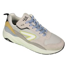 HUB Herren Schuhe Sneaker Glide grau blau braun M6102S45 A09 ice white lemon