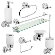 Welfenstein Retro Accessoires Serie D5 WC Papier Bürste Stange Regal Nostalgie