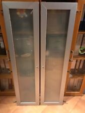 2 Stück Vitrinentüren IKEA für Bonde, 35 x 140 cm