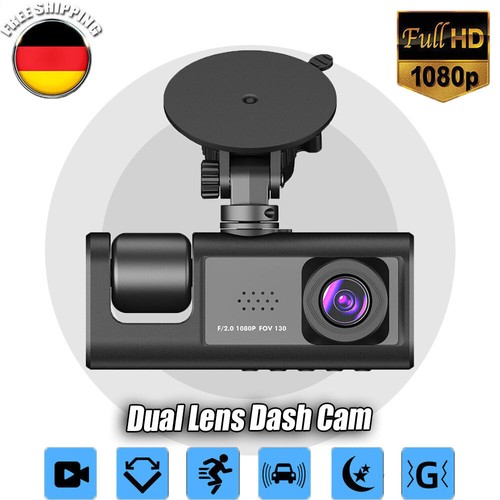 Dual lens autokamera dashcam - lens,
