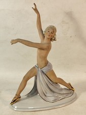 Porzellan figur ballerina - porzellan,