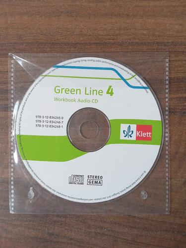Green line klett - green, workbook
