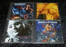 Doro 3 Alben + Doro & Warlock (Rare Diamonds) CD Bundle - 4 Disc -