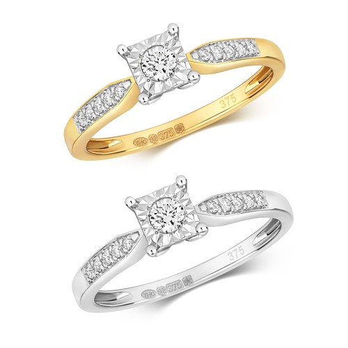 Weißgold gelb gold diamant - weißgold/gelb,
