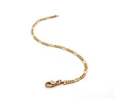 Goldarmband, Figaro Armkette, Gelbgold 585 14 KT
