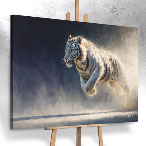 Xxl leinwand bild - bild, tiger