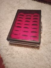 Uhrenaufbewahrungskoffer für 24 Uhren Alu mit Schwarzem Rahmen