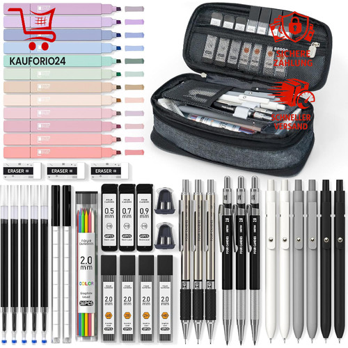 Schulsachen set stück mit - schulsachen, 45