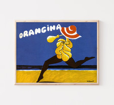 Vintage Orangina Poster