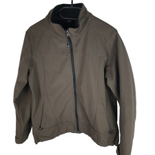 Shamp Jacke Gr.M Damen Braun Outdoor Polyester