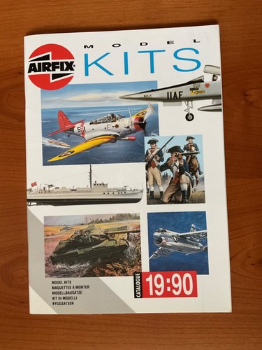 Airfix katalog 1990 wie - wie, neu!