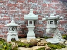Japanische steinlaternen 3er - japanische,