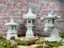 Japanische Steinlaternen 3er