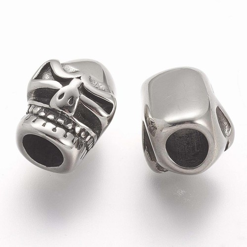 Edelstahl skull totenkopf - 2, x