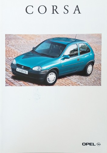 Opel corsa prospekt - opel, 03/94